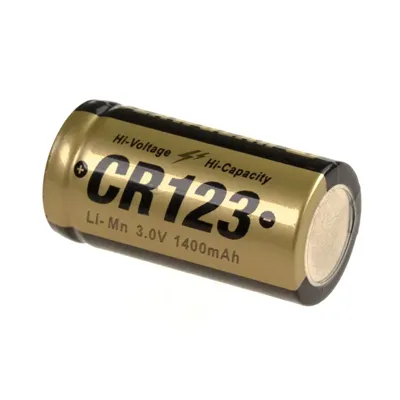 Batería de Litio CR123 3V