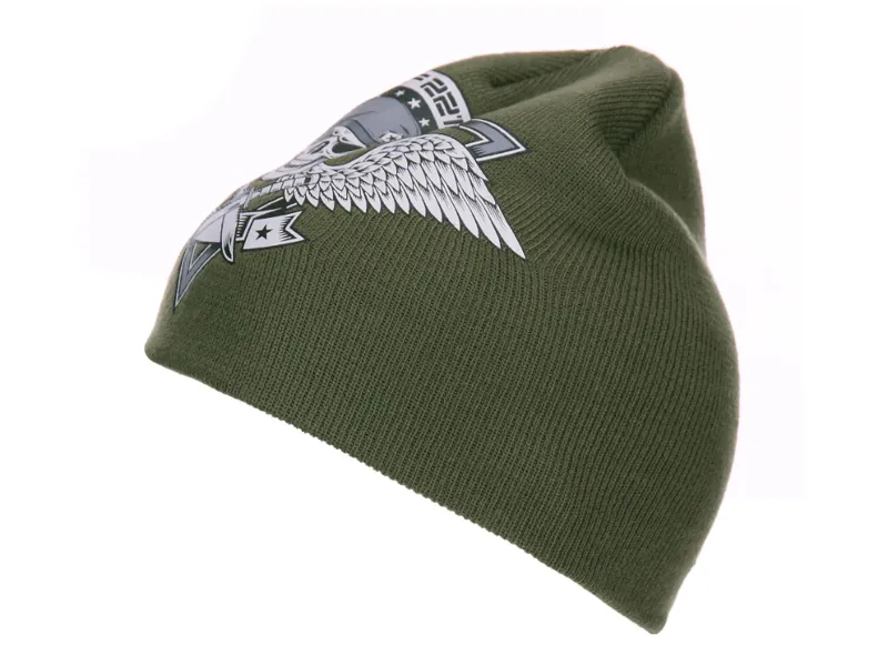 TF-2215 Čepice Skull & Wings - Drab · Verde / OD