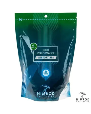 Bolas 0.20g Bio BB High Performance 5000 rds - NIMROD