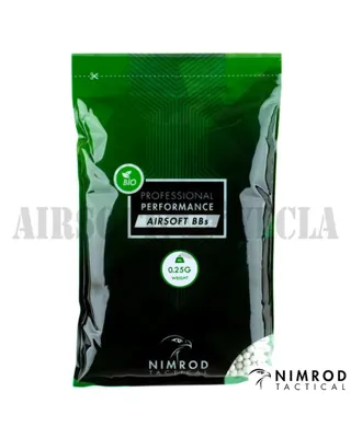 BBs BIO 0.25g Professional Performance 4000UDS Bolsa 1kg - NIMROD