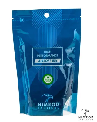 Bolas 0.25g BB High Performance 1000 rds - NIMROD