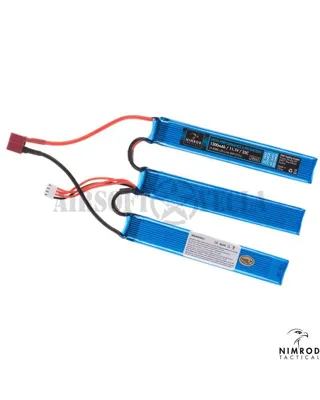 LIPO 11.1V 1300mAh 25C T-Dean 3 Celdas - NIMROD