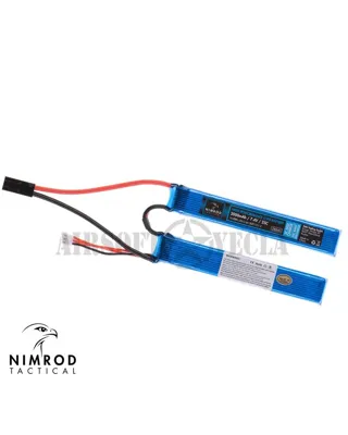 LIPO 7.4V 2000mAh 25C Tipo Doble - NIMROD