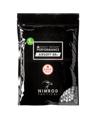 Bolas 0.43g Bio BB Professional Performance 1000 rds - NIMROD