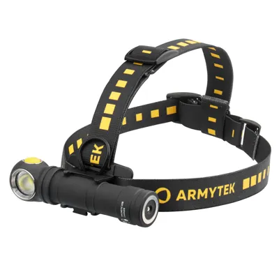 Latarka Czołówka Elf C2 Max - 4500 lm - Białe Zimne Światło - Czarna - F10801PC - Armytek