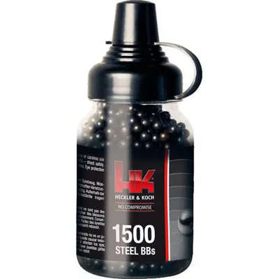 Stahlrundkugeln BB 4,5mm Schnelllader 1500 Stück - Heckler & Koch
