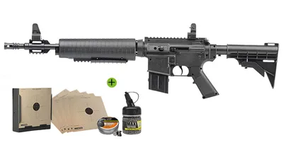 M4-177 Pump-Luftgewehr 4,5 mm Diabolo / BB Komplettset - Crosman
