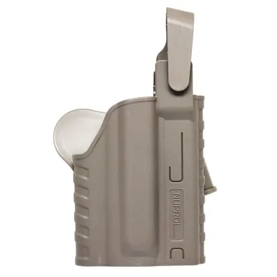 Formholster Kunststoff Paddle Für G-Style Pistolen Mit Lampe Rechts - Nuprol