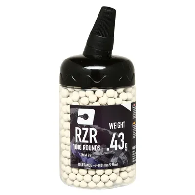 RZR High Precision BBs 0,43g 1.000ER Speedloader Hellgrau - Nuprol