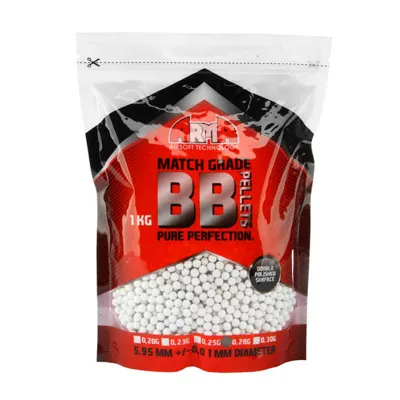 Match Grade BBs 0,28g 3.570ER Beutel Weiss - Arma Tech