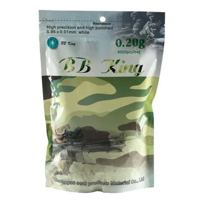 Precision BBs 0.20g 4.000ER Beutel Weiss - BB King