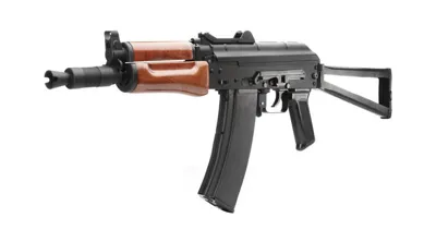 SRC AKS-74U Vollmetall Echtholz Gas-Blow-Back BB - SRC (Taiwan)