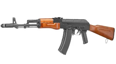 SRC AK-74N Vollmetall Echtholz Gas-Blow-Back BB - SRC (Taiwan)