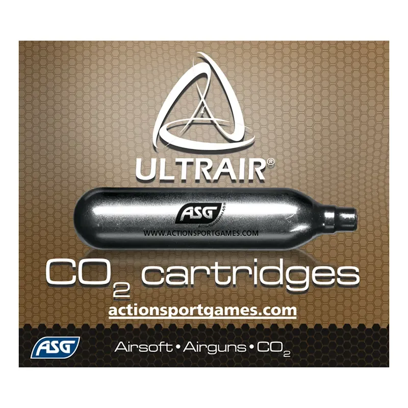 Cartucho de CO2, 12g, 5 Pcs