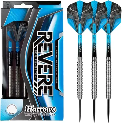 Revere 90% Tungsten Steeltip Darts - Harrows