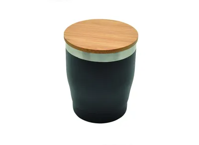 Baladeo Doppelwandiger Edelstahlbecher Nagano Mit Bambusdeckel - Baladéo