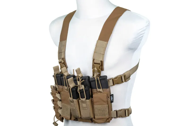 SaTac Táctico Adaptable Chest Rig · Tan / FDE