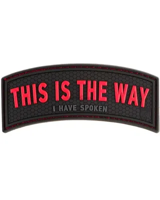 Parche de Goma This Is the Way - JTG