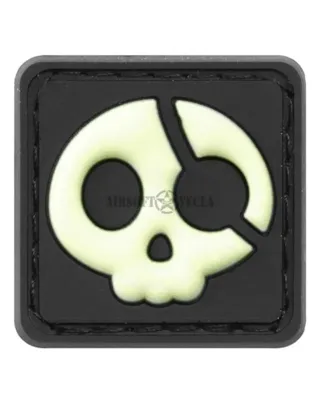 Parche de Goma Pirata Halloween Fluorescente - MSM