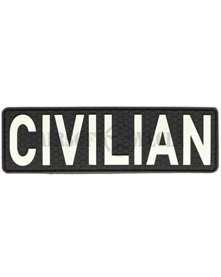 Parche de Goma Civilian - Glow in the Dark - JTG
