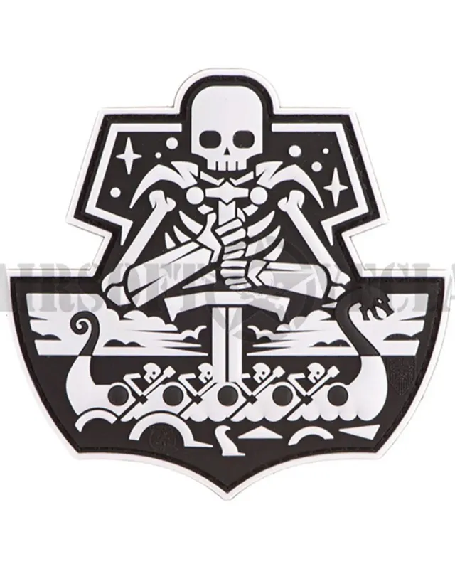 Parche de Goma Ship Skull