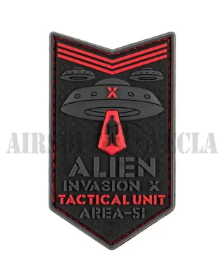 Parche de Goma Alien Invasion x - JTG