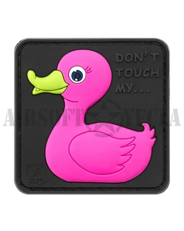 Parche de Goma Pato · Rosa