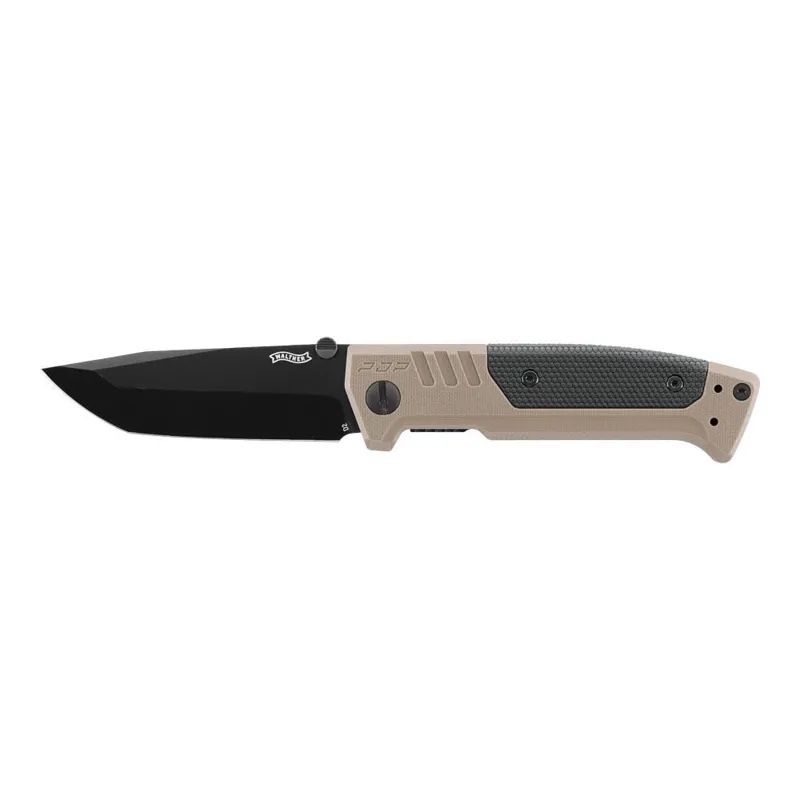 Walther PDP Tanto Knife · Tan / FDE
