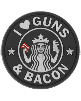 Parche de Goma Guns & Bacon - La Patcheria