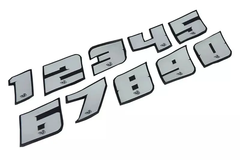 Numbers Patch PVC
