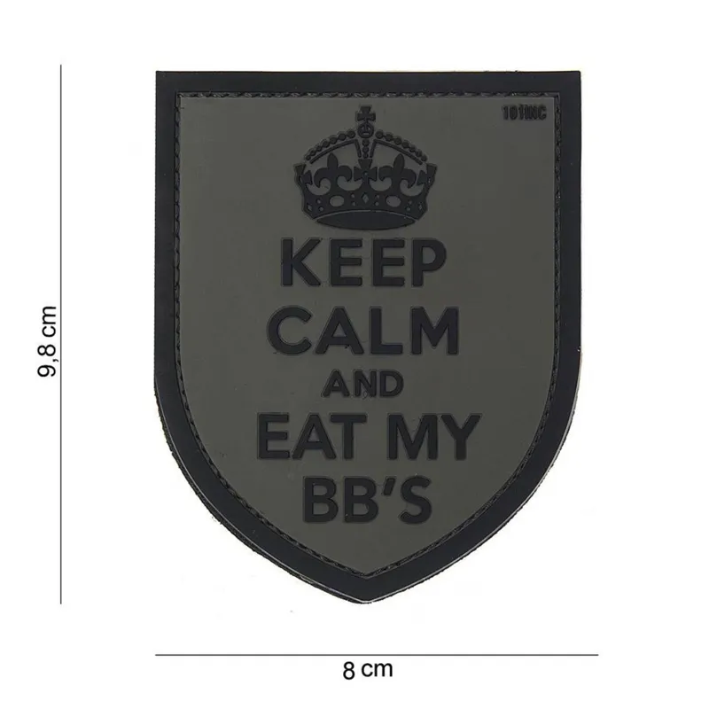 101Inc PVC Keep Calm · Gris