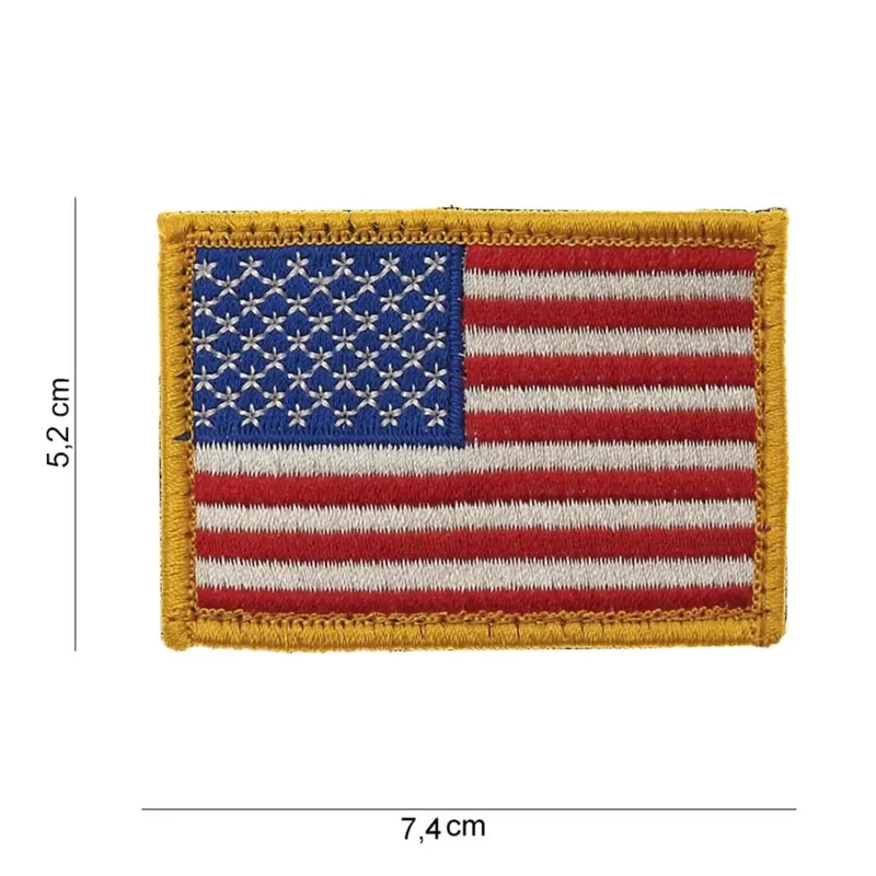 101Inc US Flag with Velcro