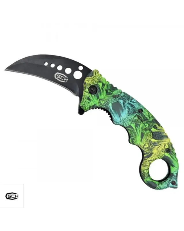 Navaja Karambit - Sck · Verde / OD