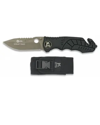 Navaja K25 Tit. Coated. Hoja: 9cm - Rui
