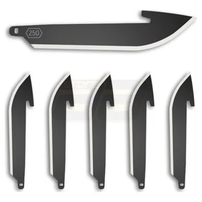 Razor 2.5 Inch Drop Point 420J2 Replacement Blades - Outdoor Edge