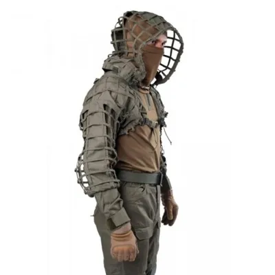 Giena Tactics Ghillie Viperhood Skeleton
