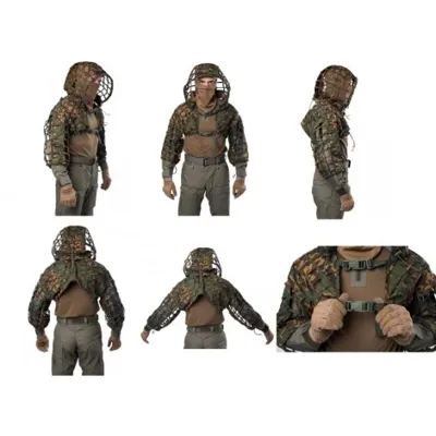 Giena Tactics Ghillie Viperhood Skeleton - Ss Summer