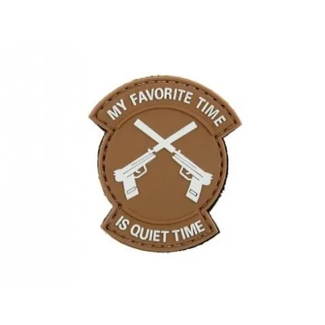 Patch MK23 Quiet Time PVC Velcro Patch · Tan / FDE