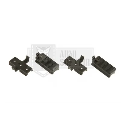 Attacchi Rail per Elmetto FAST Nere