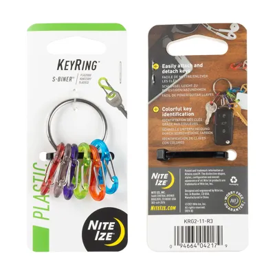 Organizer Do Kluczy KeyRing S-Biner® - KRG2-11-R3 - Nite Ize
