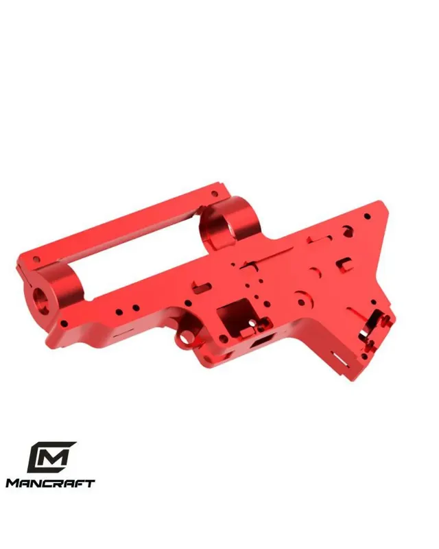 Carcasa CNC Gearbox V2 · Rojo