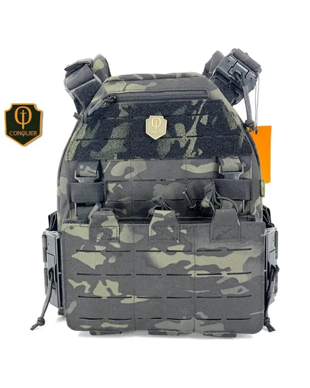 Conquer Mqr Vest · Multicam Black