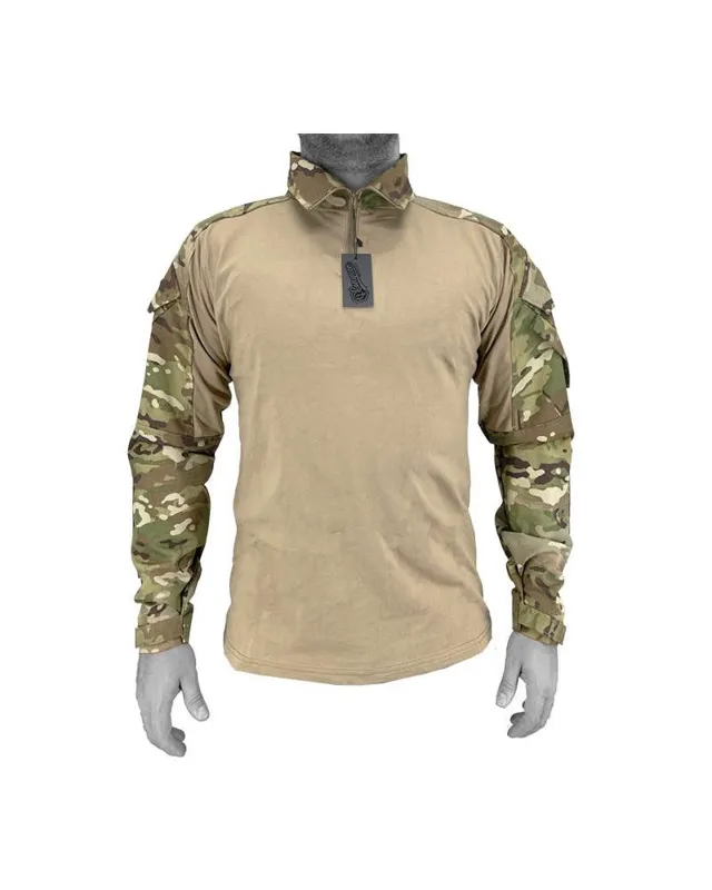 Conquer Camisa DLX Talla M · Multicam