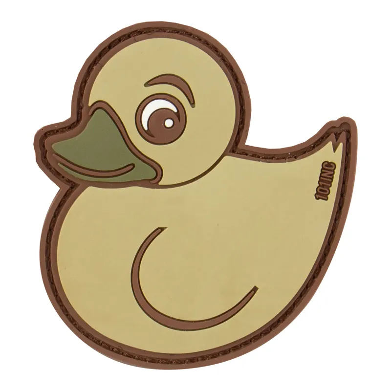 Fosco Industries 3D PVC Patch Rubber Duck · Tan / FDE