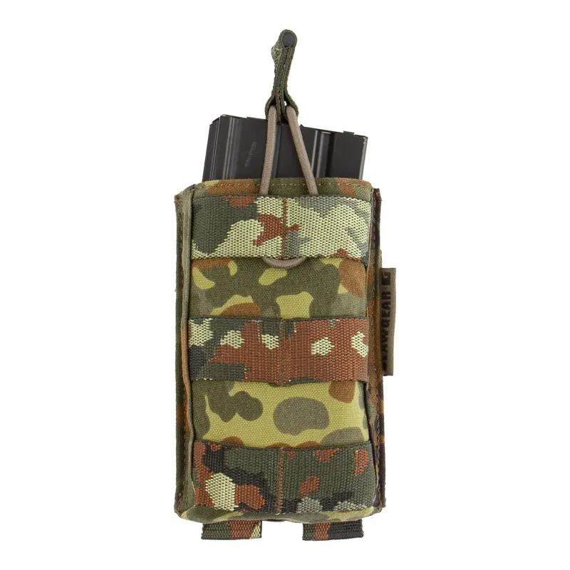Clawgear M4 Open Single MAG Pouch Core · Flecktarn