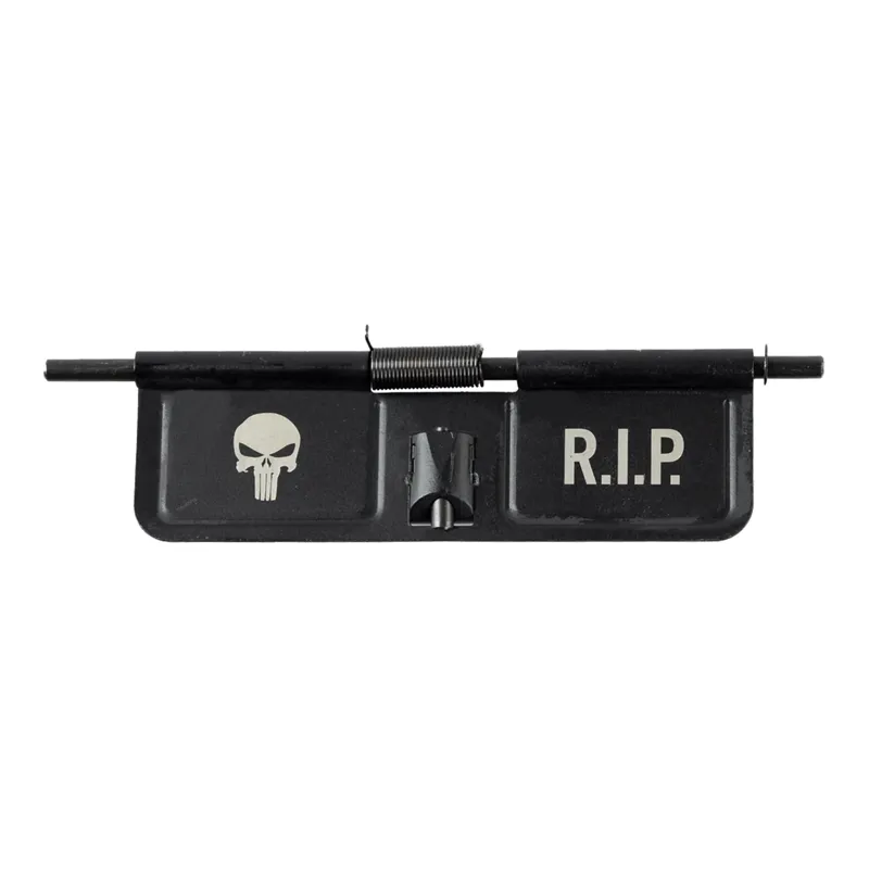 APS Airsoft APS Skull Flag Dust Cover M4 · Negro