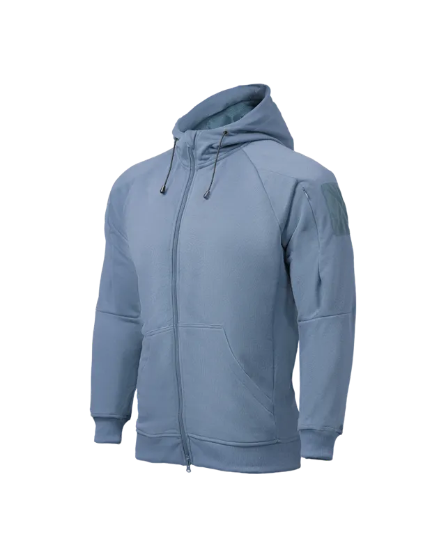 Conquer Sudadera Táctica Fullzip - L · Azul