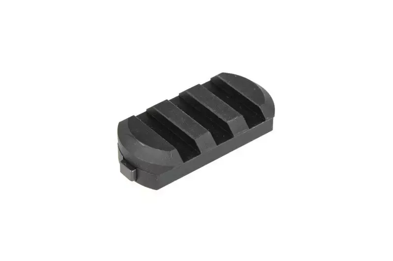 5KU Airsoft Raíl RIS QD M-LOK 3 Slot · Negro