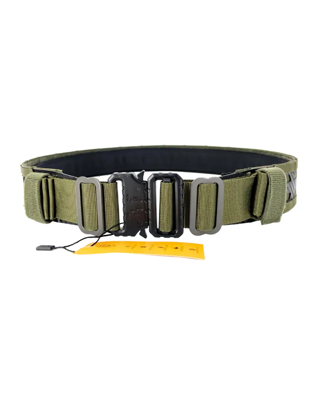 Conquer FL Belt Talla S · Verde / OD