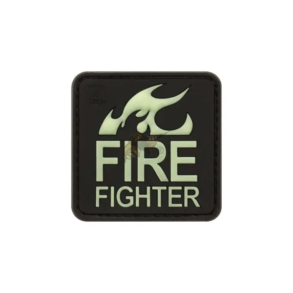 JTG Fire Fighter Patch, Gid (Glow in the Dark)